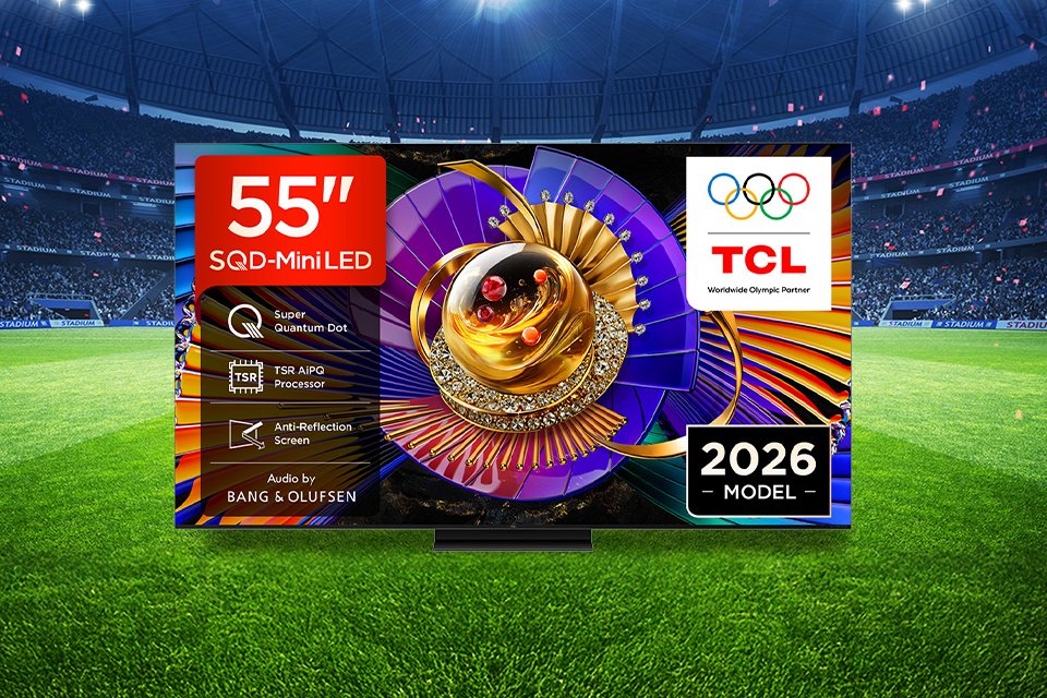 Claim up to £300 cashback on selected TCL TVs. Available until 21 July 2026. T&Cs apply.