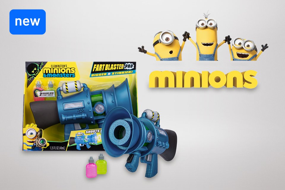 Shop Minions and Monsters movie toys. The most iconic, animated characters!