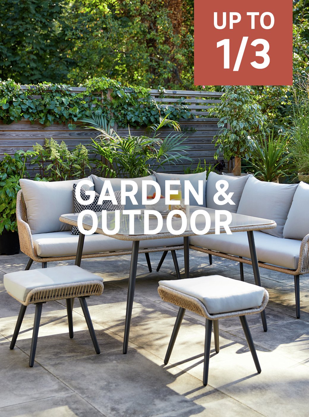 Save up to 1/3 on selected BBQs, garden furniture & outdoor living. Shop now.