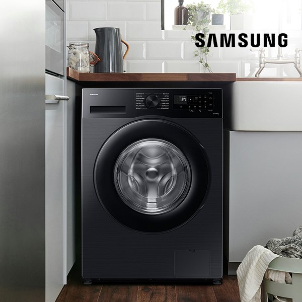 Shop free installation on selected Samsung laundry & dishwashing appliances.