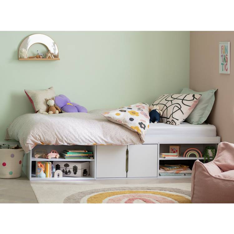 Habitat Frida Storage Cabin Bed - White 0