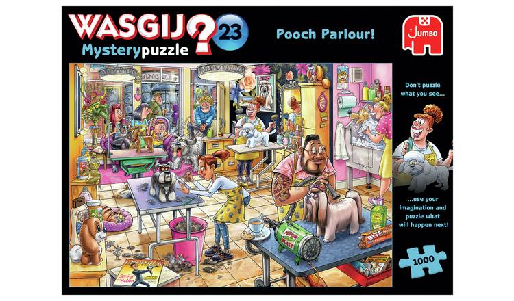 Buy Wasgij Mystery 23 Pooch Parlour 1000 Piece Jigsaw Puzzle, Jigsaws and  puzzles