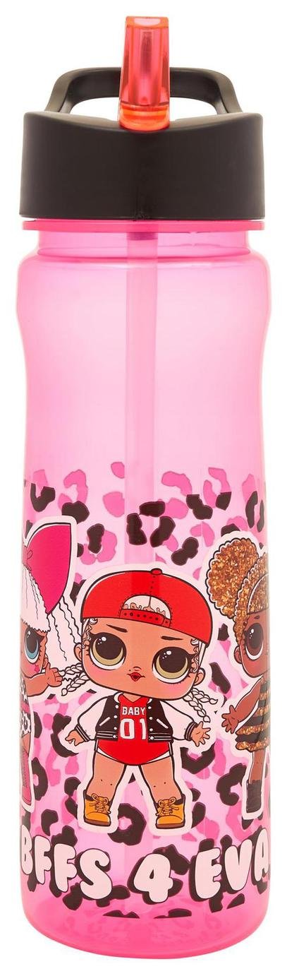 LOL Pink Sipper Water Bottle - 600ml