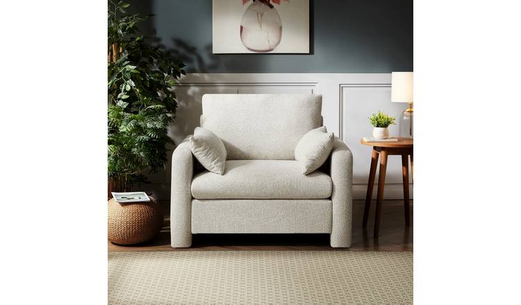 Artemis Home Shorewood Fabric Armchair - Beige