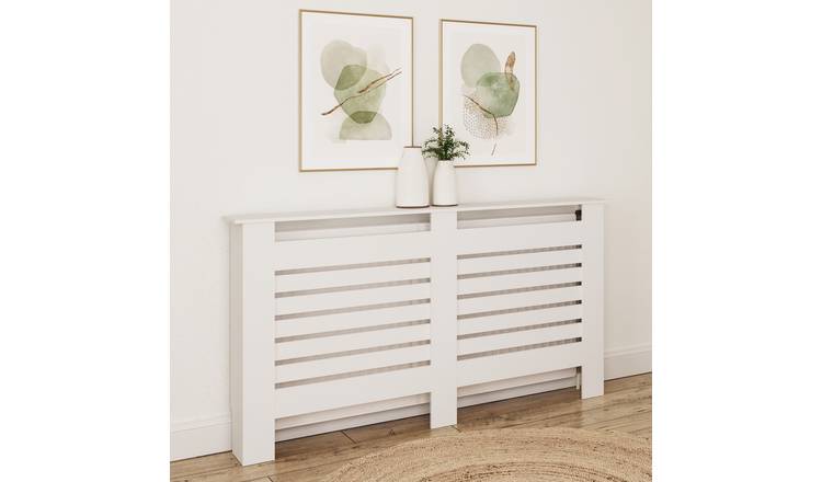GFW Cleo Large Radiator Cover - White
