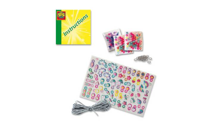 SES Creative Puffy Sticker Bracelets Jewellery Craft Activity Set