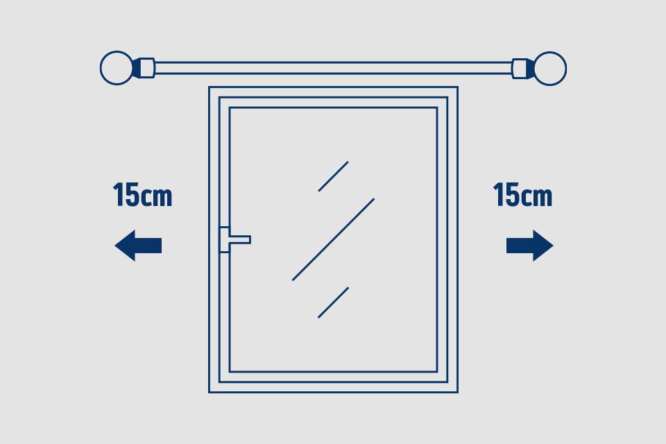 How to put up a curtain pole Measuring & fitting Argos