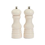 Salt and pepper grinders.