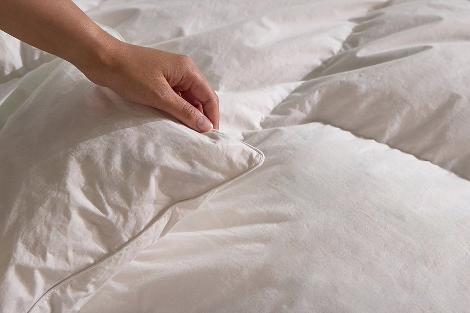 A Snuggledown Hungarian Goose 4.5 tog duvet.