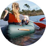 Kayaks and dinghies.