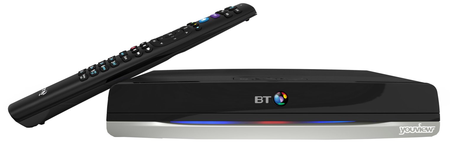 BT DTR-T2110 500GB Youview+ HD Smart TV Recorder