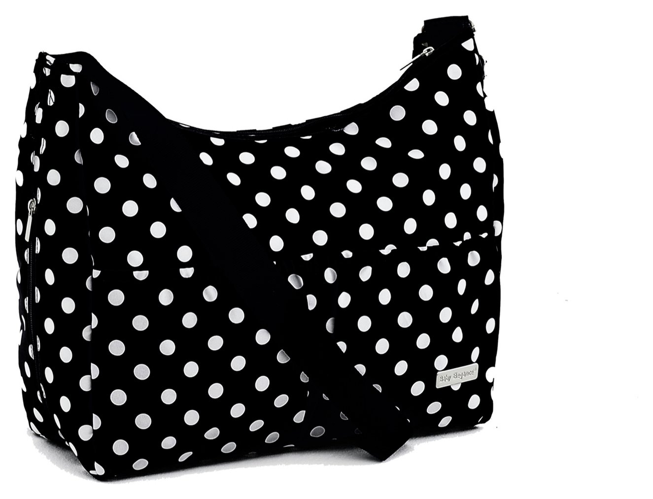 Baby Elegance Everyday Tote Bag Polka Dot - Black