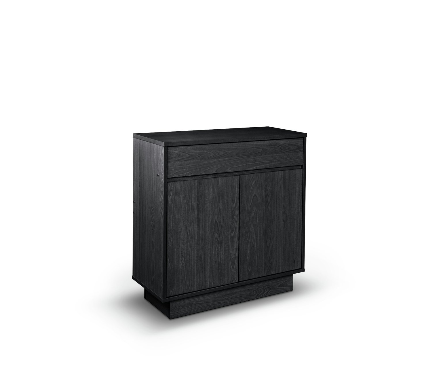 Habitat Cubes 2 Door 1 Drawer Sideboard - Black