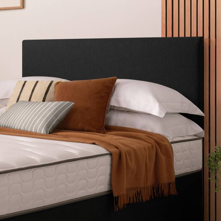 Silentnight Milan Kingsize Headboard - Charcoal 0