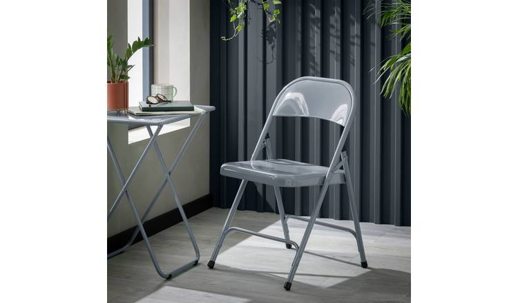 Habitat metal deals folding chairs