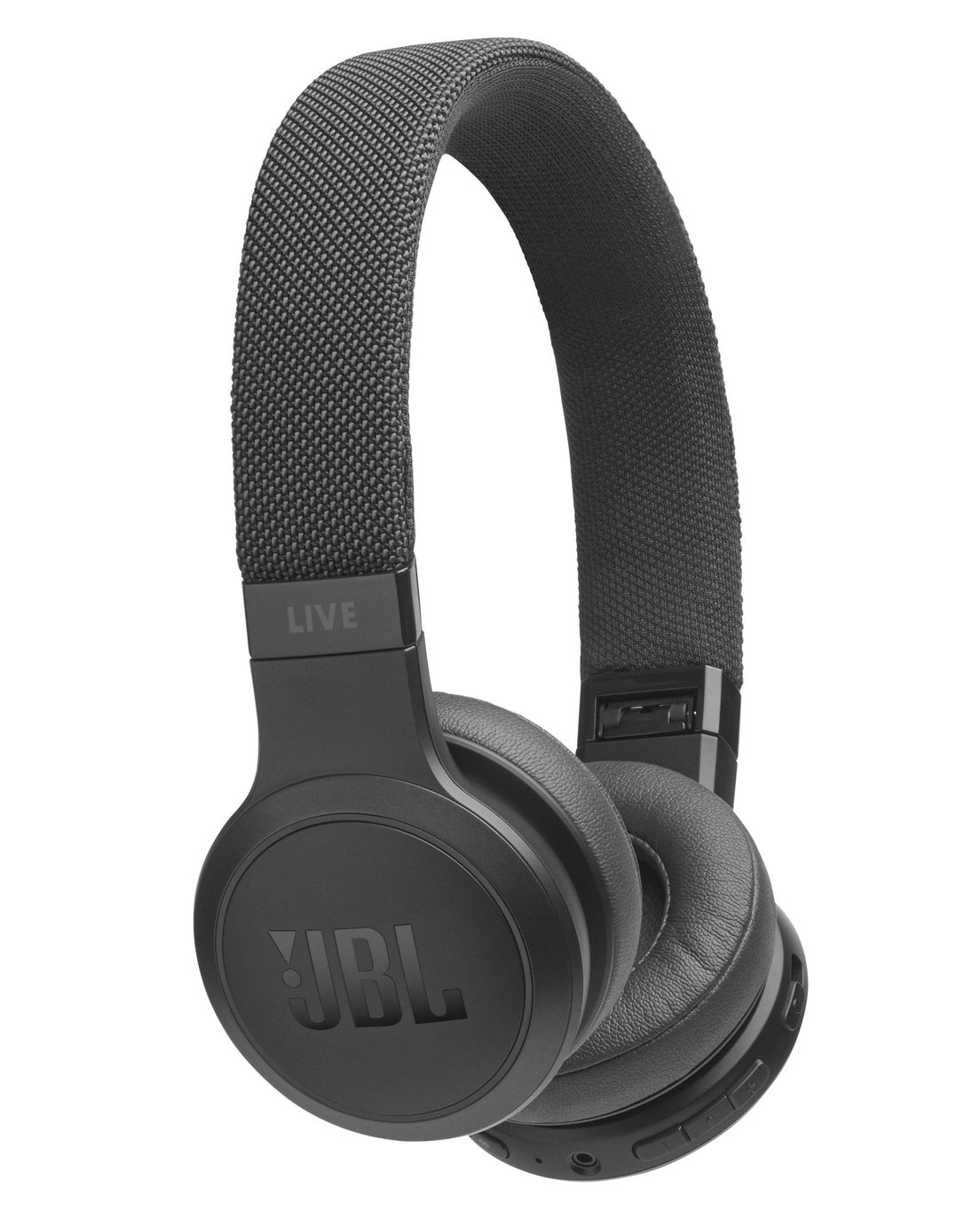 JBL Live 400 On-Ear Wireless Headphones - Black
