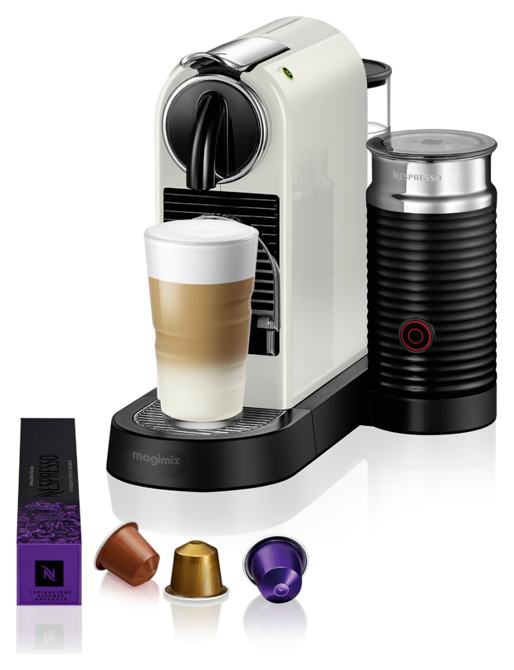 Nespresso Citiz and Milk Pod Coffee Machine by Magimix White review | 9 ...