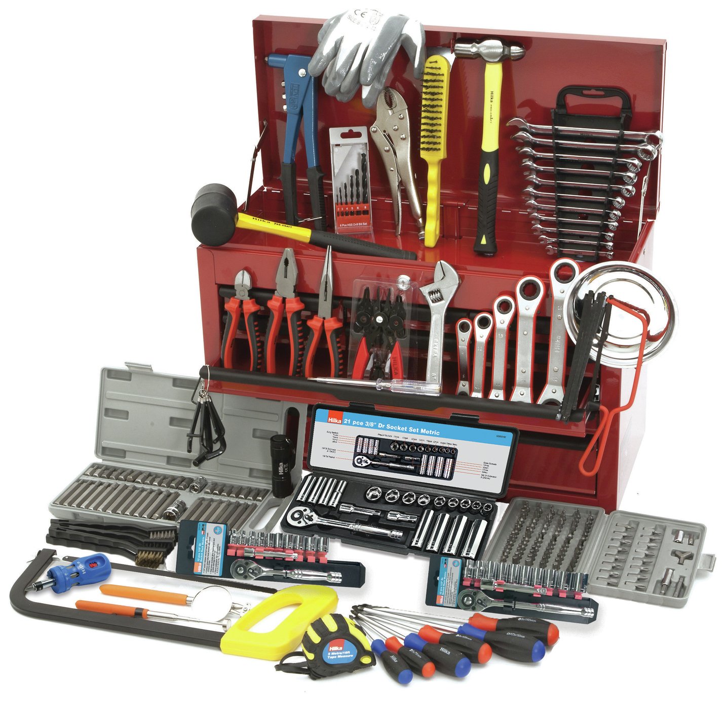 Hilka 269 Piece Tool Chest Kit. Reviews