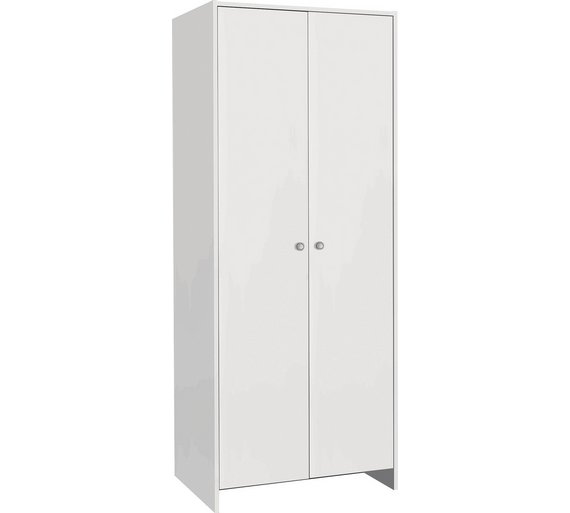 Buy HOME Seville 2 Door Wardrobe - White at Argos.co.uk - Your Online ...