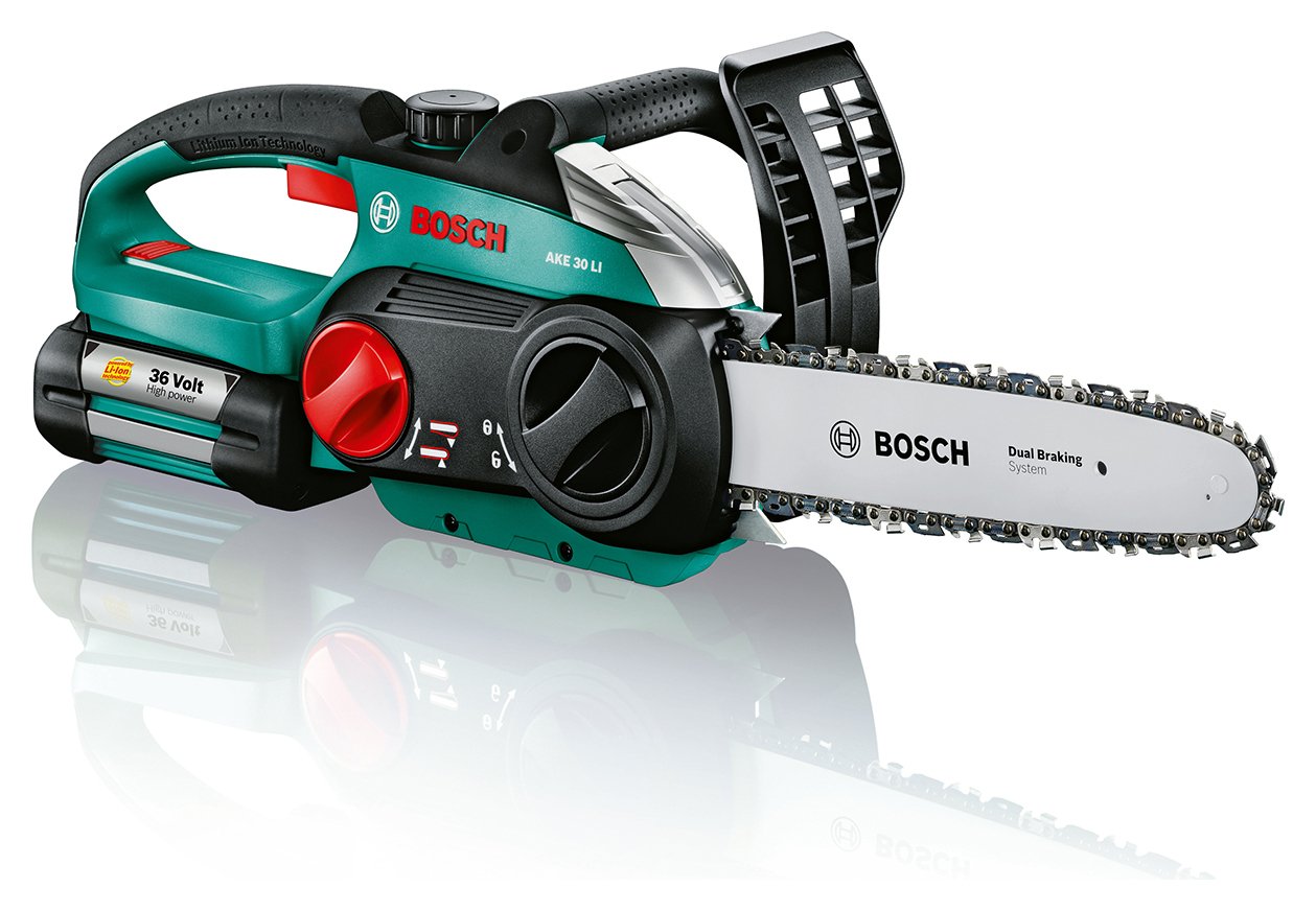 Bosch AKE 30 30cm Cordless Chainsaw - 36V