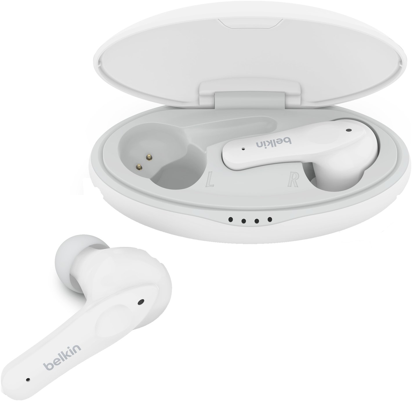 Belkin SoundForm Nano Kids In-Ear True Wireless Earbuds -Wht