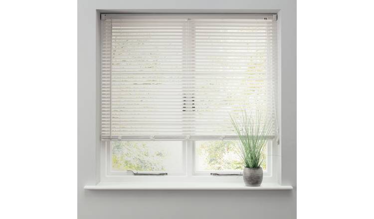 Argos Home 25mm PVC Venetian Blind - Super White