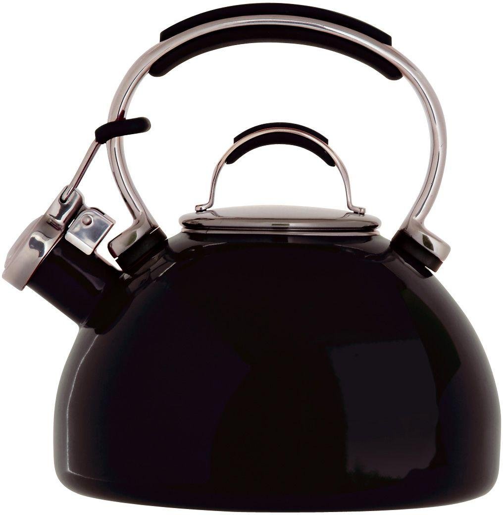 Prestige Enamel Stove Top Kettle - Black