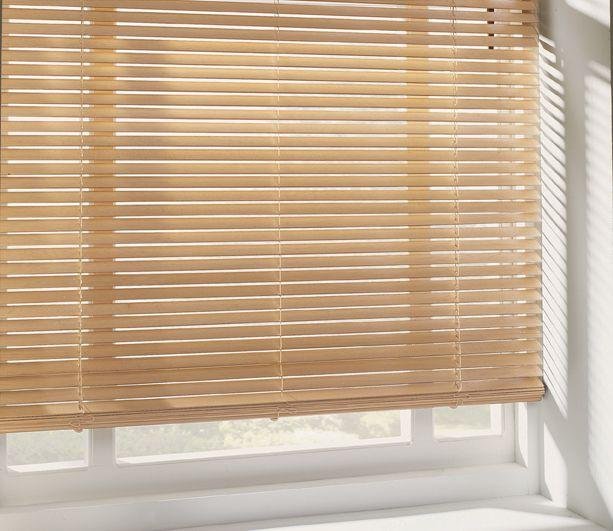 Buy HOME Wooden Venetian Blind - 4ft - Natural | Blinds | Argos