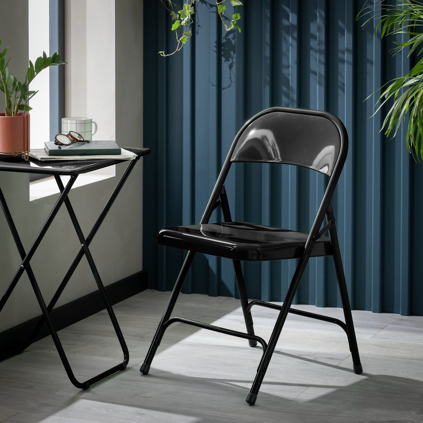 argos fold up table and chairs