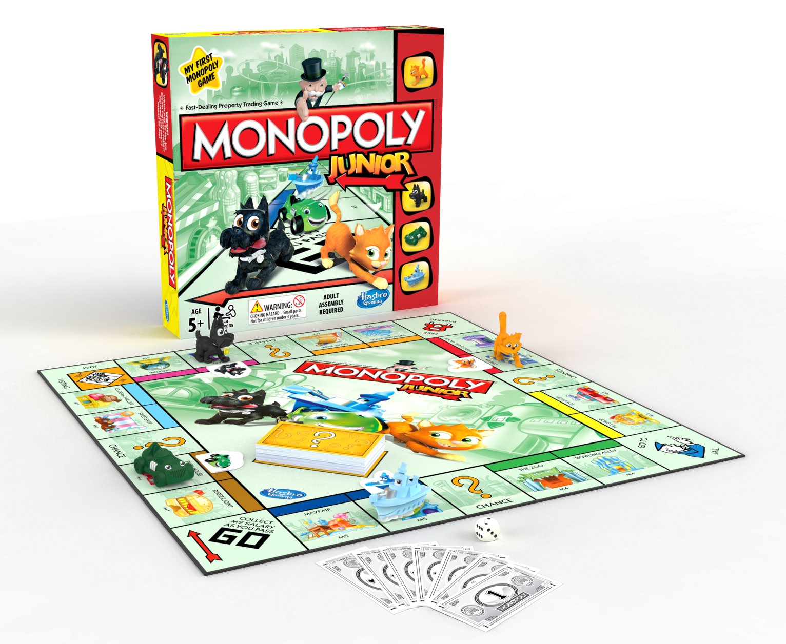 Monopoly Junior Board Game from Hasbro Gaming. Reviews