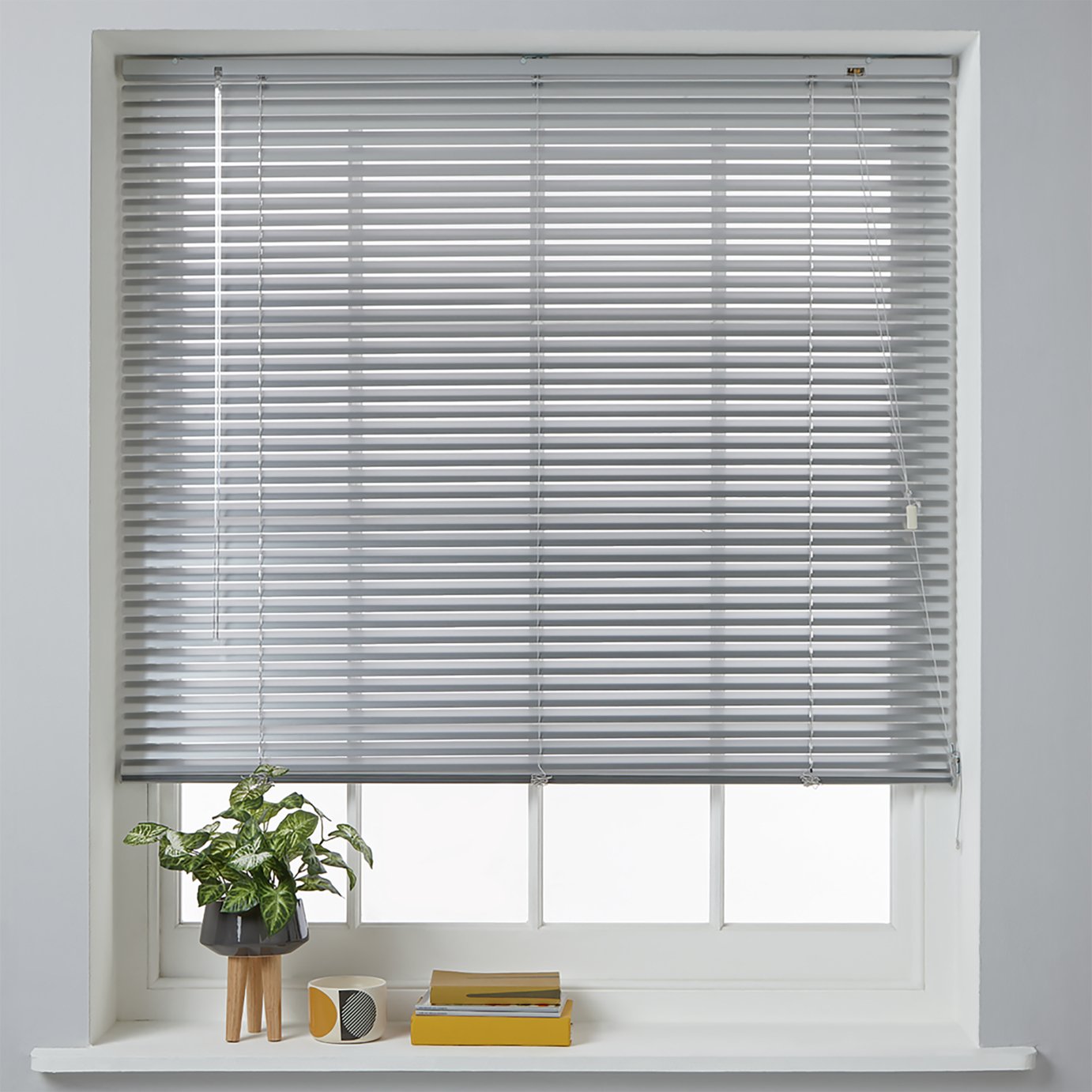 Habitat 25mm Aluminium Venetian Blind - Silver