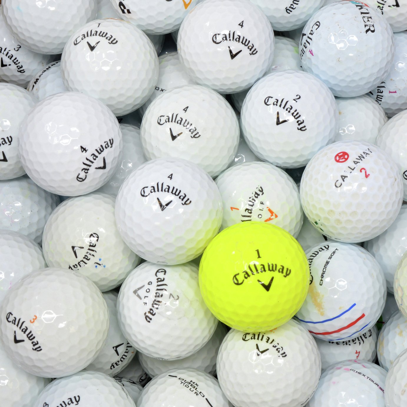 Callaway Lake Golf Balls in a Box - Pack of 100