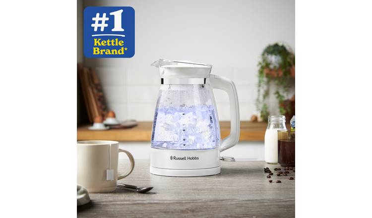 Russell Hobbs Inspire Kettle  White kettle, Kettle, Electric kettle