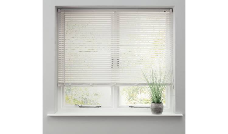 Argos Home 25mm PVC Venetian Blind - Super White