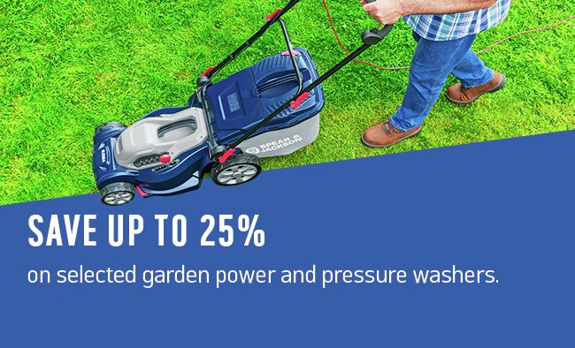 save up to 25 on selected garden power and pressure washers - fortnite alarm clock argos