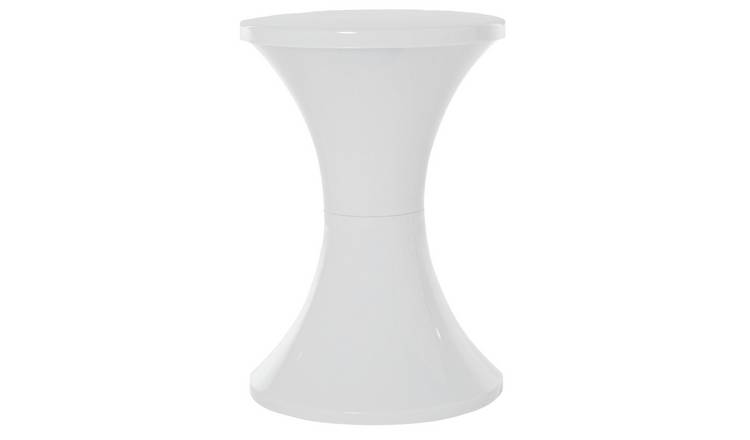 Buy Tam Tam Plastic Stool White Dining chairs and benches Habitat