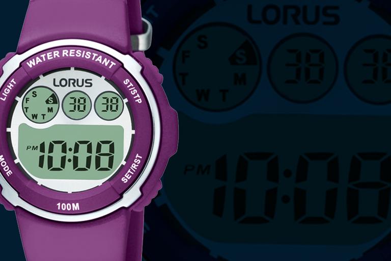 Lorus digital watches.