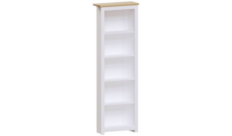 Vida Designs Arlington 5 Tier Bookcase - White