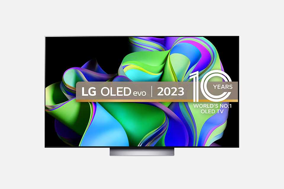 An LG OLED TV.