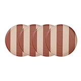 Outdoor dinnerware and cutlery.