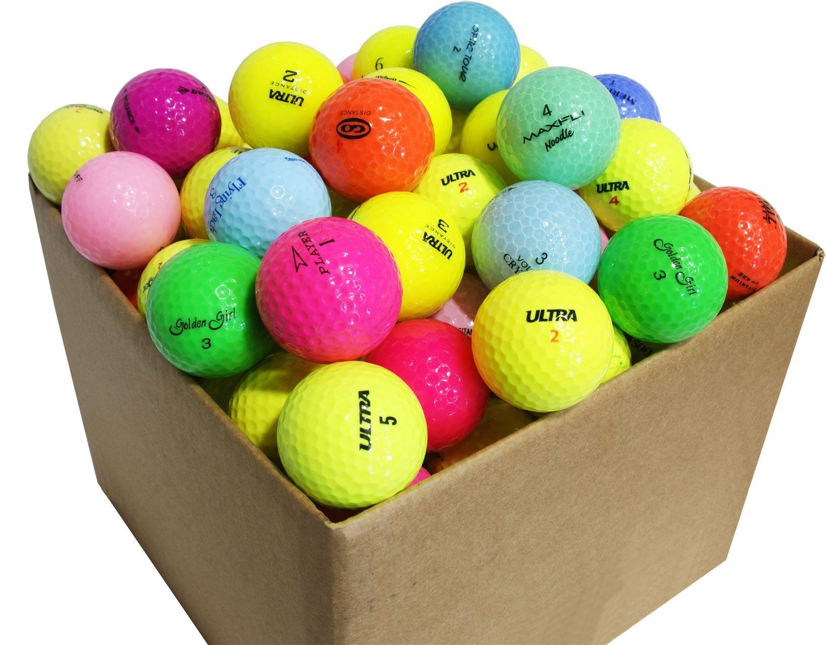 Assorted Colours Lake Golf Balls in a Box Review