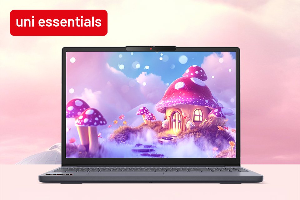 Essential tech to succeed in your studies and social life. Tech that will support you from your first lecture to your final deadline.