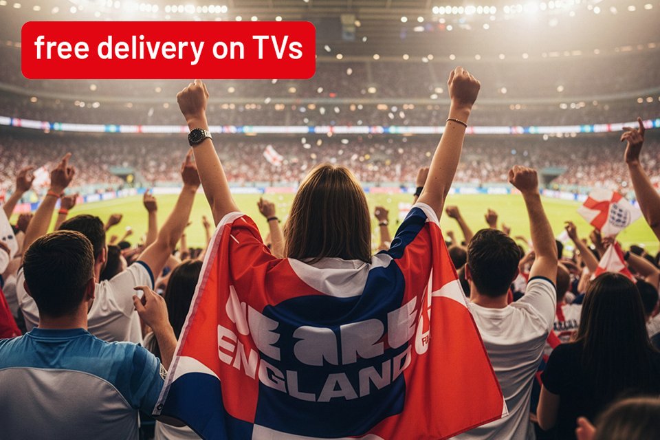 It's coming home. Shop our game ready football merch, equipment, TVs & hosting essentials.