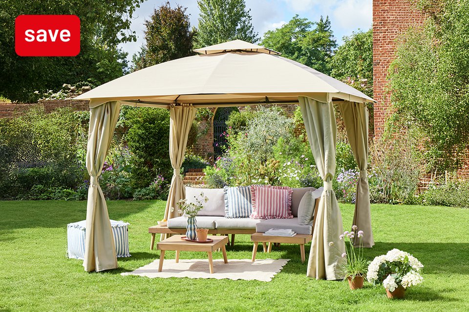 Save up to 1/3 on selected garden furniture & BBQs.