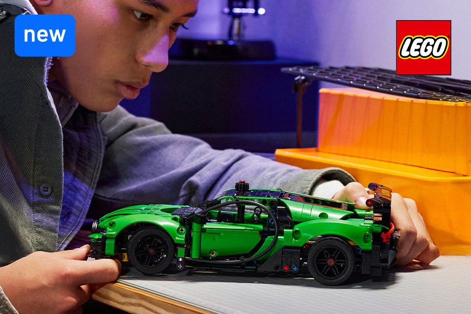 Shop new LEGO® sets, out now! From Star Wars to Technic.