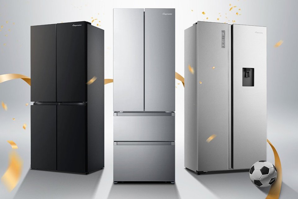 Fridgemaster. Claim a Free TV with selected Fridgemaster fridge freezers.
