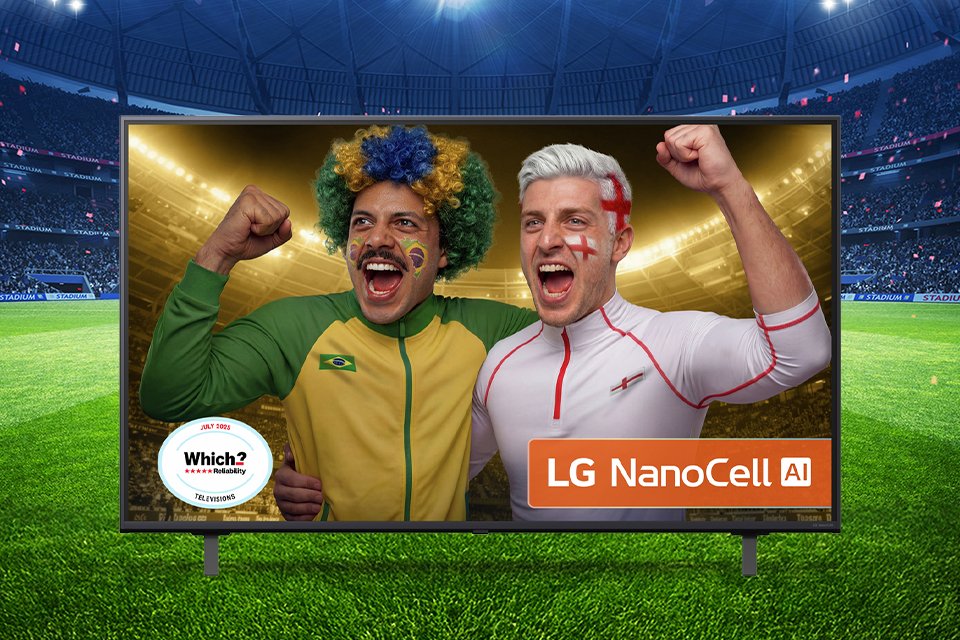 Save 10% on selected LG TVs with code LG10.