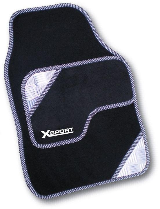 Rezistanz X Sport 4 Piece Car Mat Set - Black