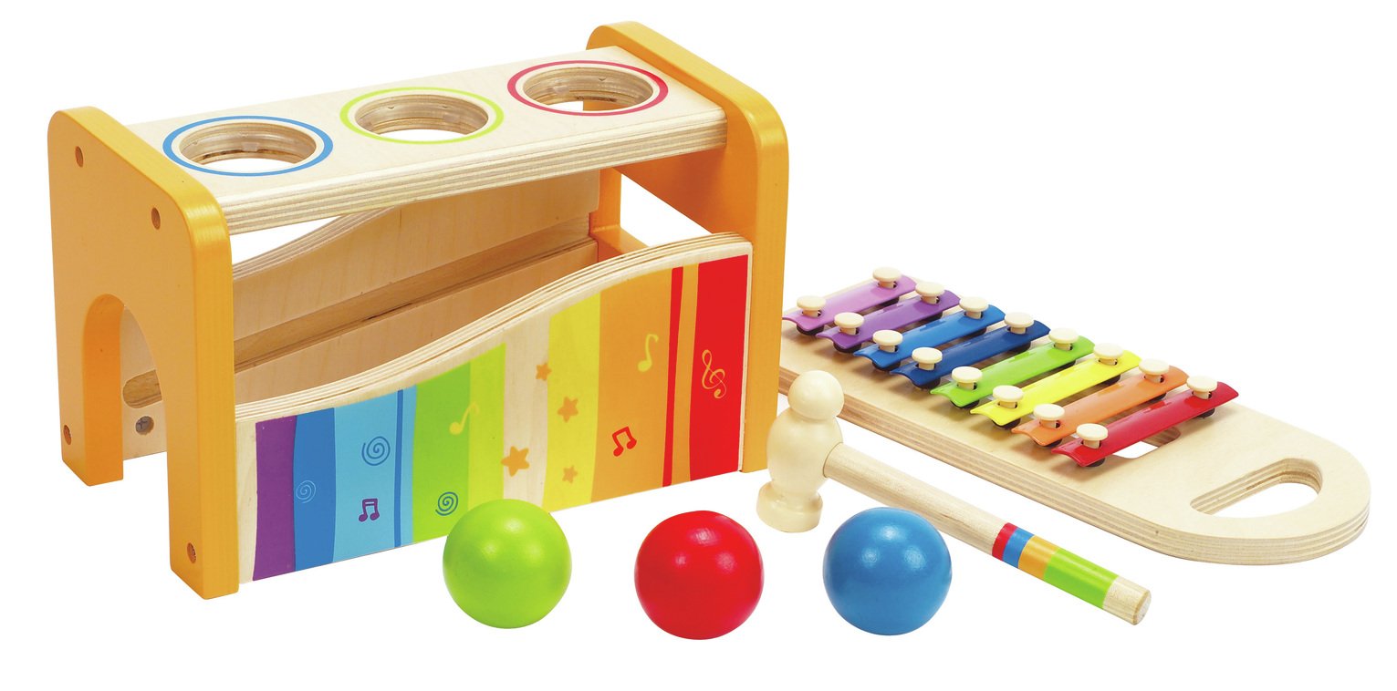 Hape Early Melodies Pound and Tap Bench Review