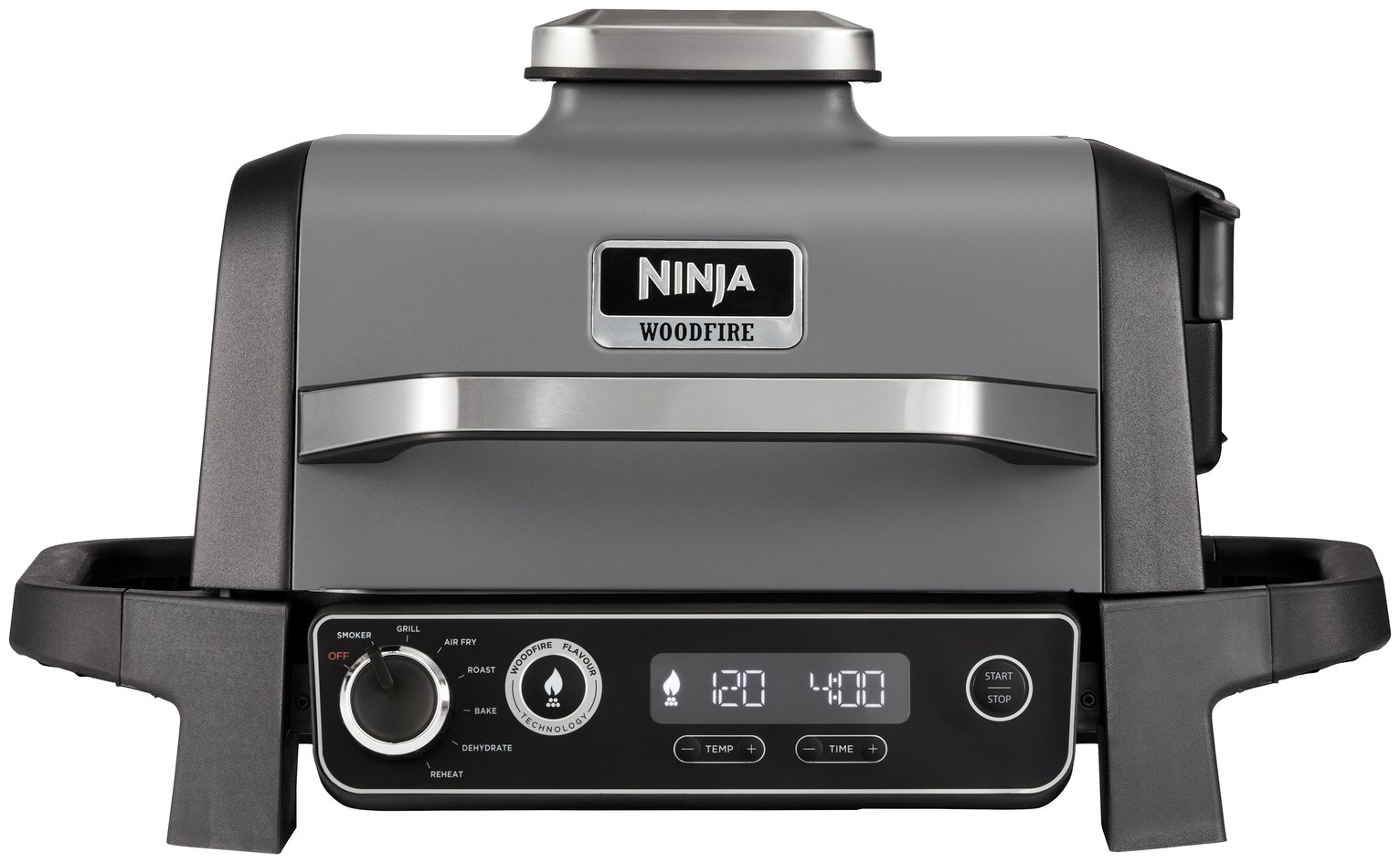 Ninja OG701UK Woodfire Electric BBQ Grill & Smoker